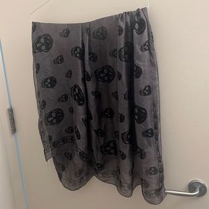 Barely used Alexander McQueen silk scarf